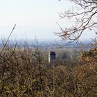 Die Burg Sponeck aus der Ferne nach Nordwesten