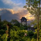 Die Burg Sponeck bei Burkheim am Kaiserstuhl 