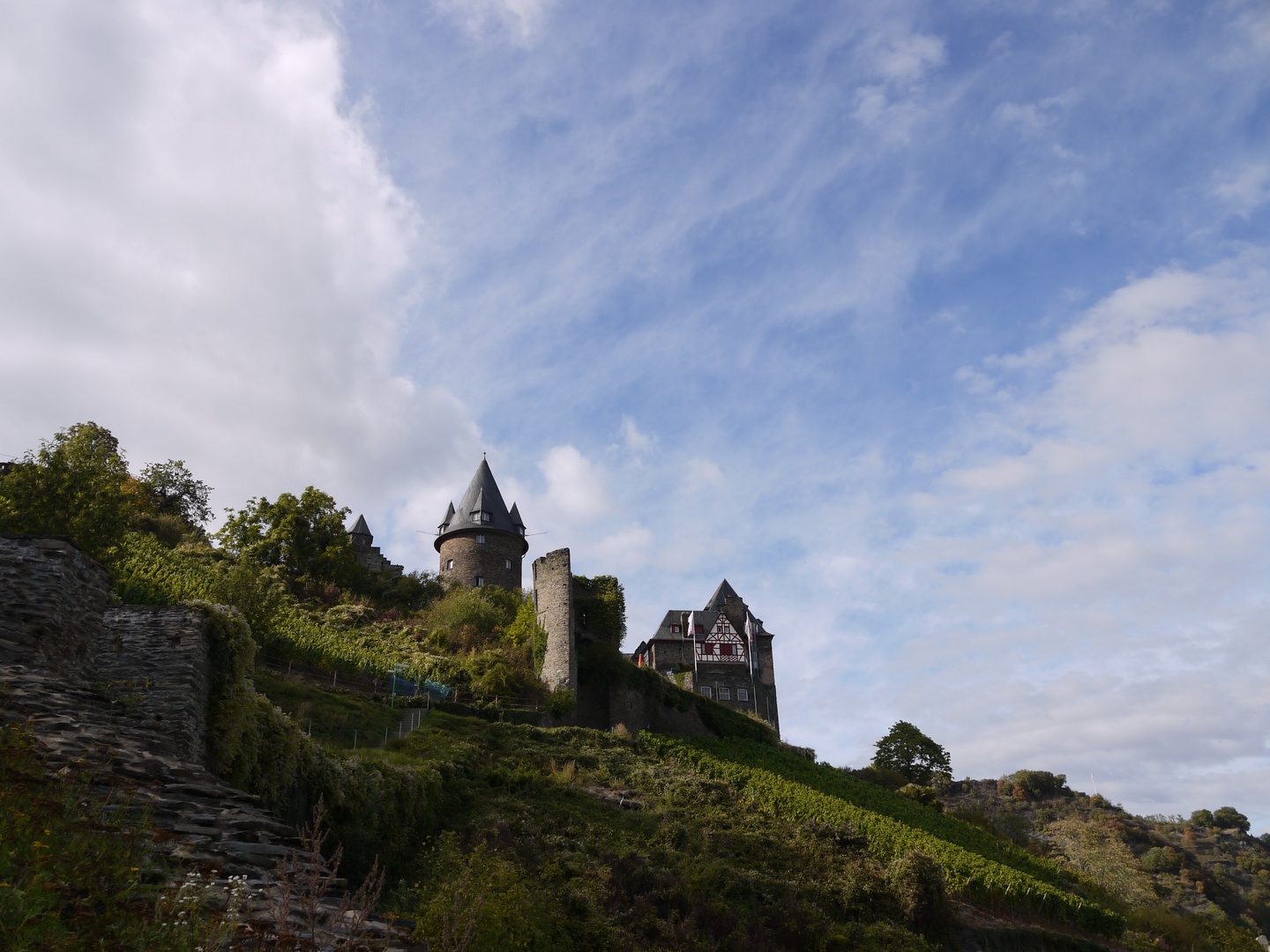 Die Burg Stahleck in Bacharach