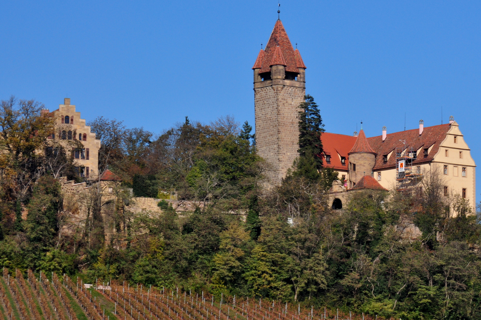 Die Burg Stockheim BW