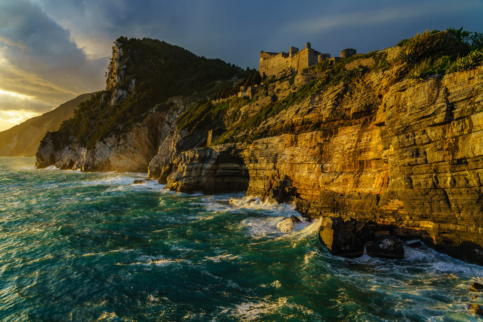 Die Burg über Porto Venere - Castello Doria