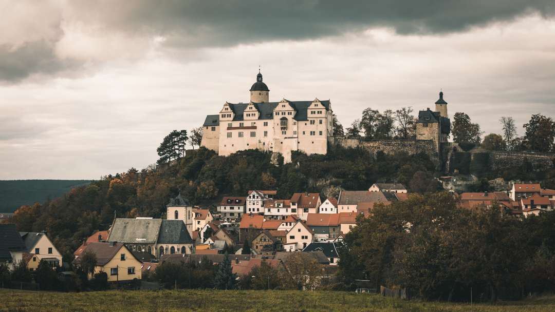 die Burg über Ranis