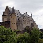 Die Burg Vianden in Luxemburg