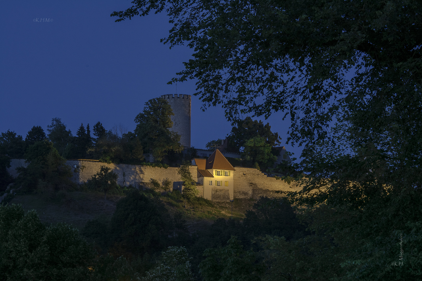 Die Burg von Burglengenfeld