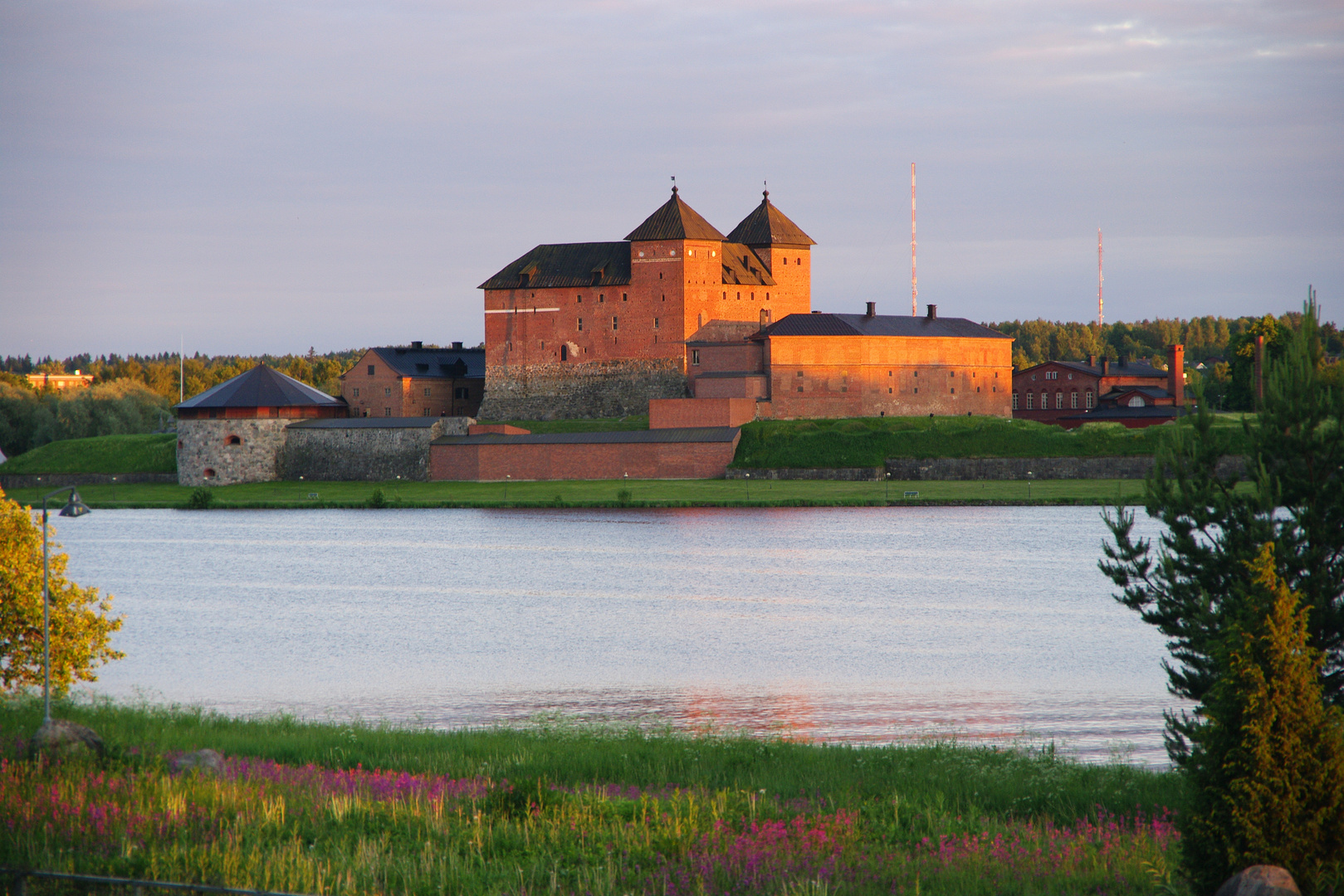 Die Burg von Hämeenlinna in Südfinnland