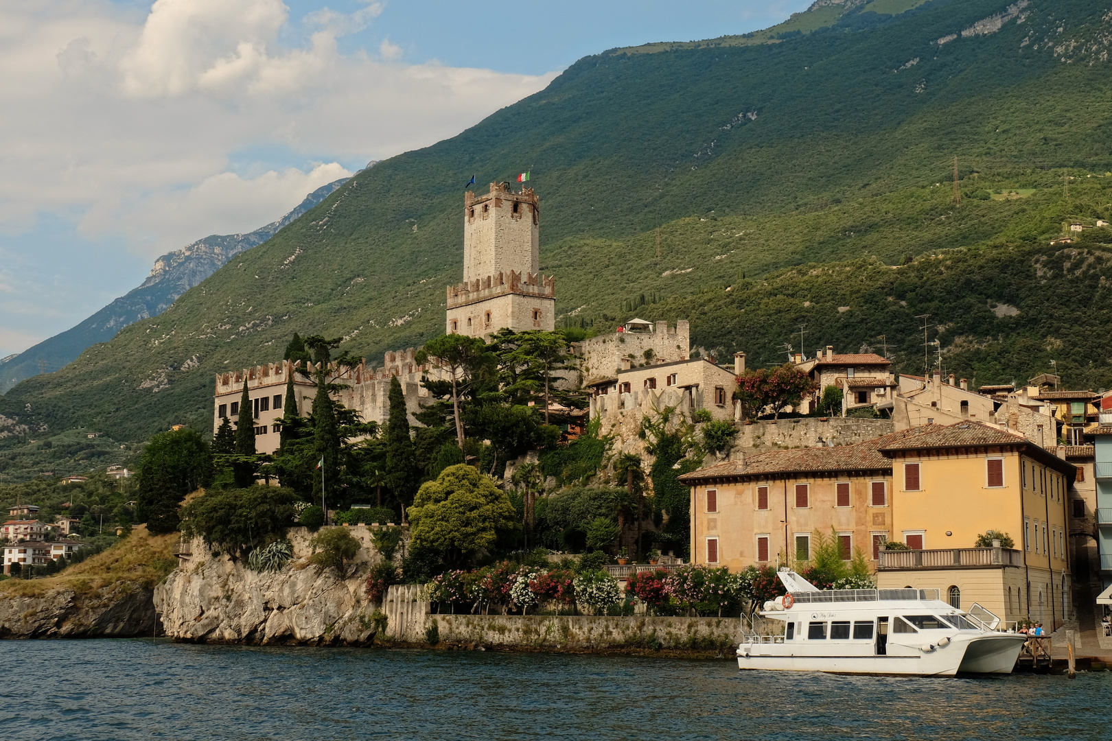 Die Burg von Malcesine