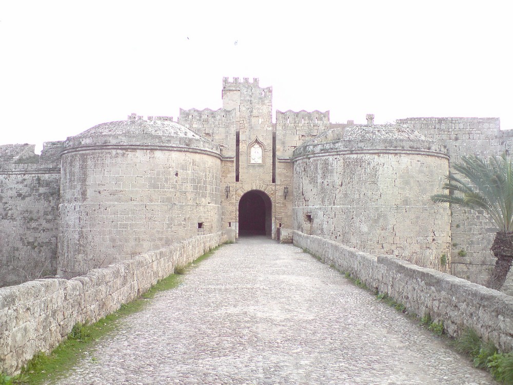 Die Burg von Rhodos