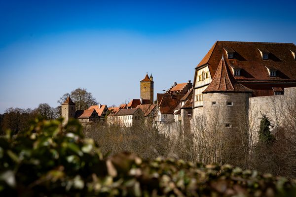 die Burg von Rothenburg