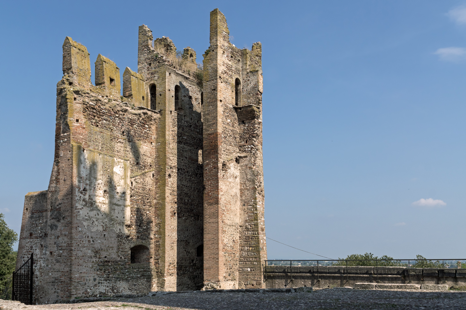 Die Burg von Valeggio sul Mincio