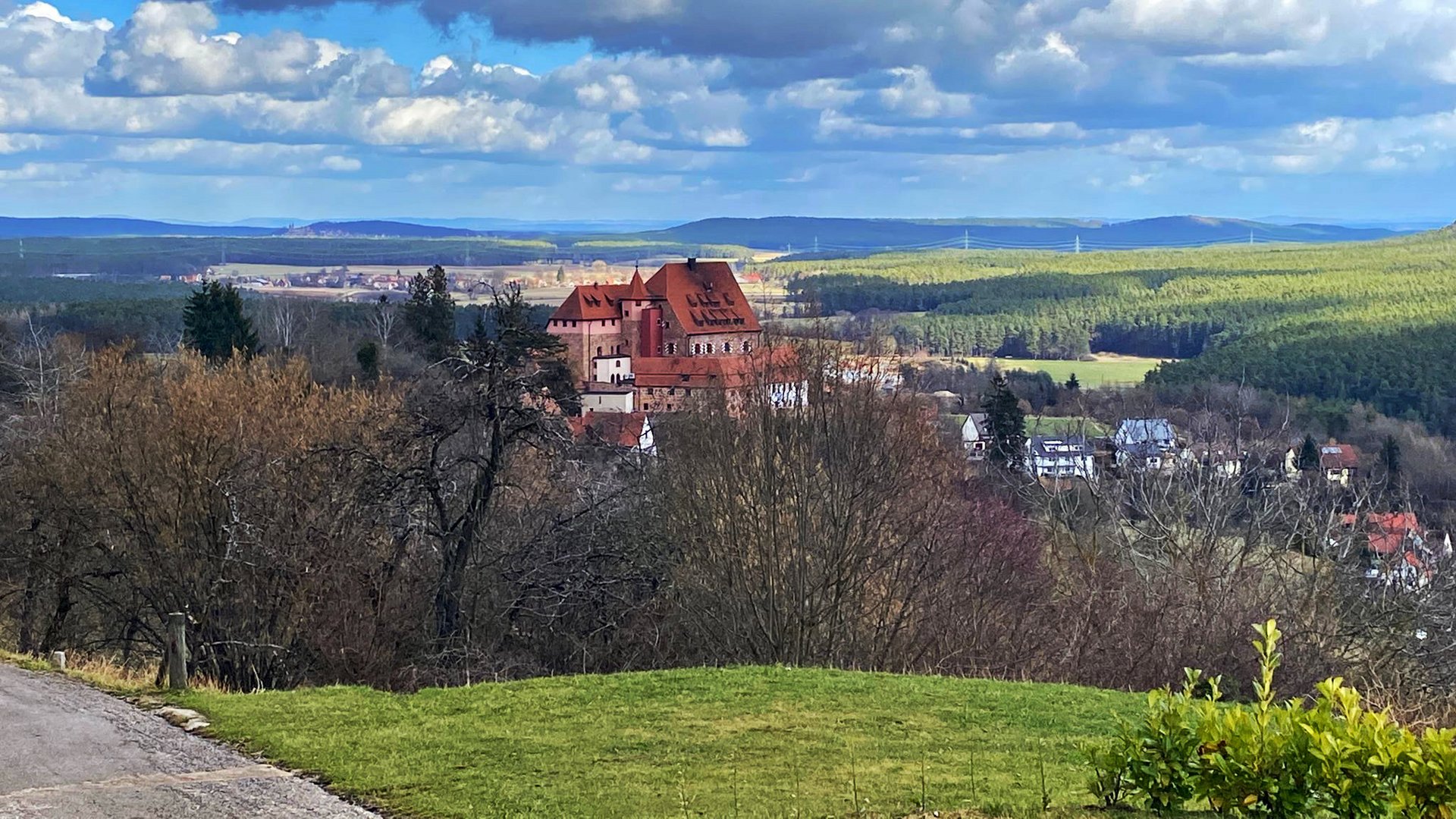 Die Burg Wernfels 