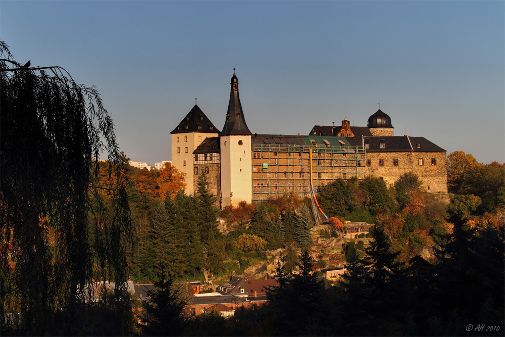 Die Burg wird repariert