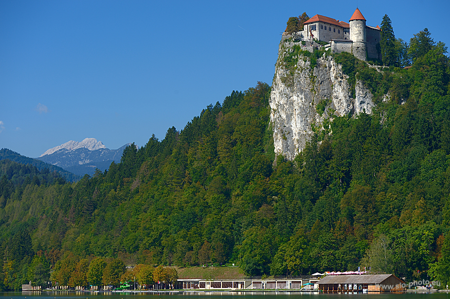 Die Burg zu Bled (Slowenien) "Blejski grad"