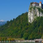 Die Burg zu Bled (Slowenien) "Blejski grad"