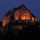 die Burg zu Burghausen in der "Blauen Stunde"