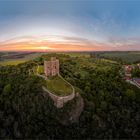 Die Burgruine Arnstein...