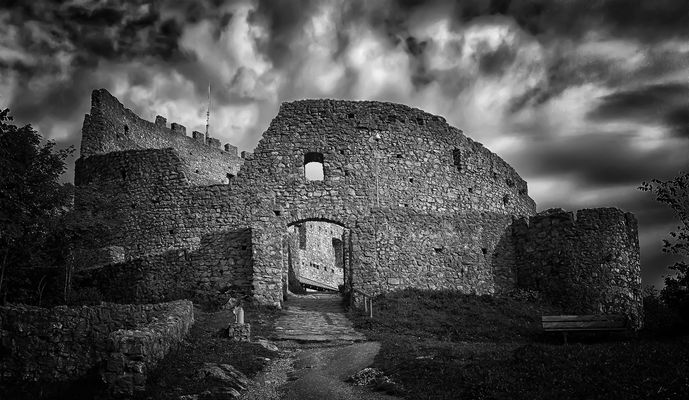 Die Burgruine Eisenberg