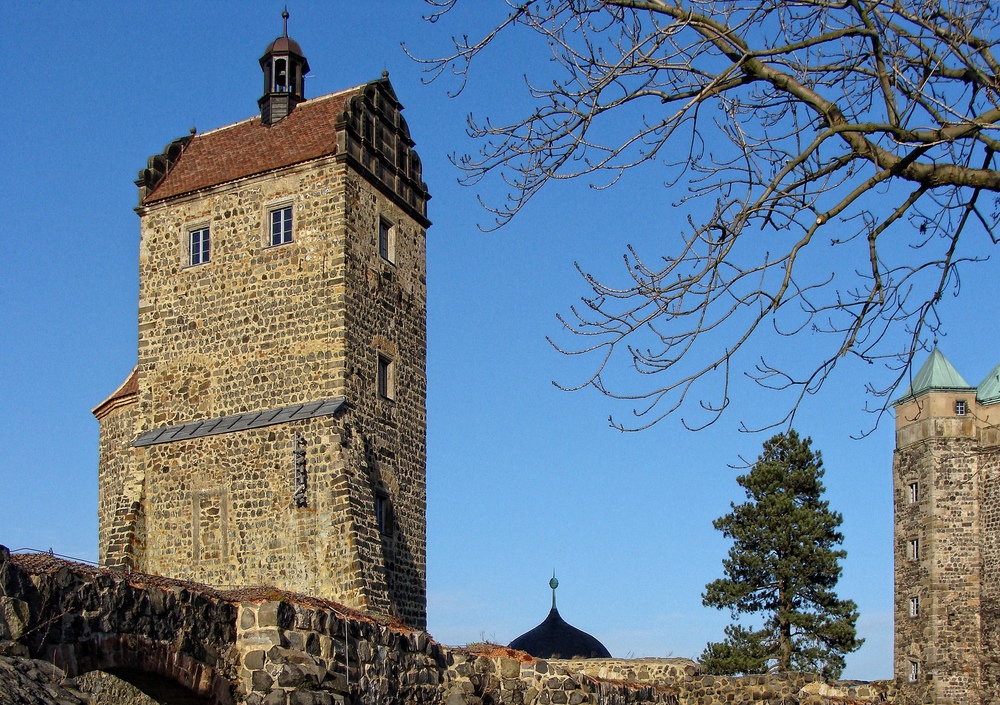 Die Burgruine Stolpen...