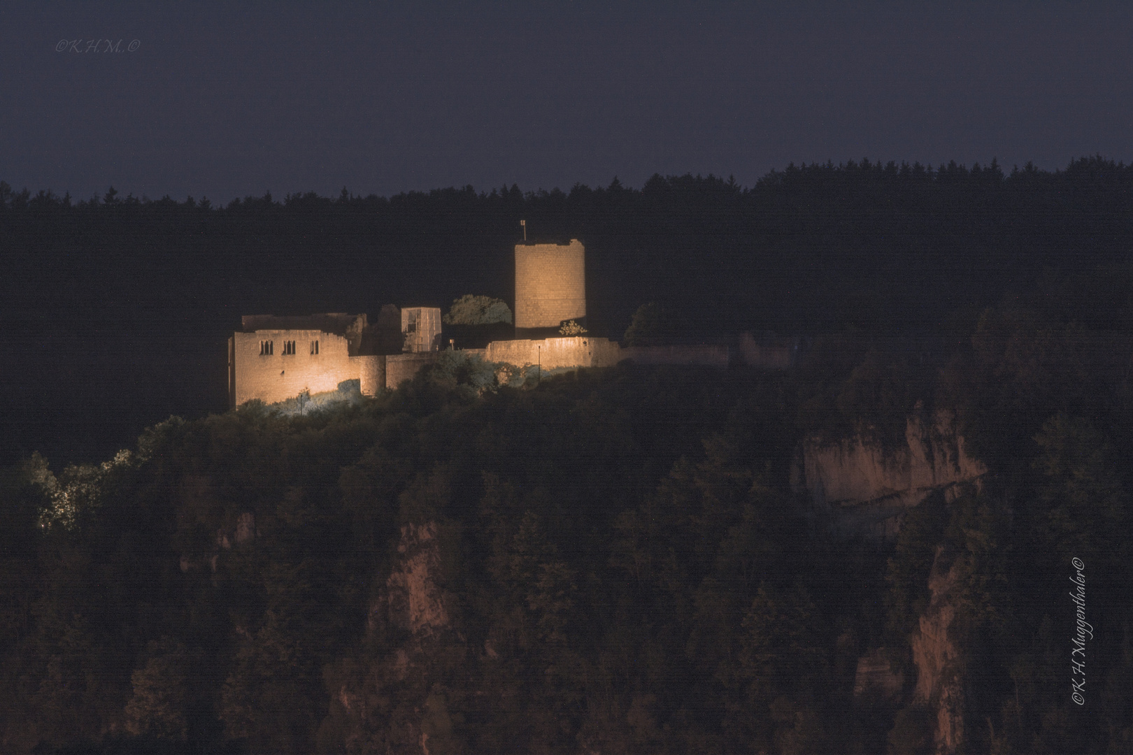 Die Burgruine von Kallmünz 