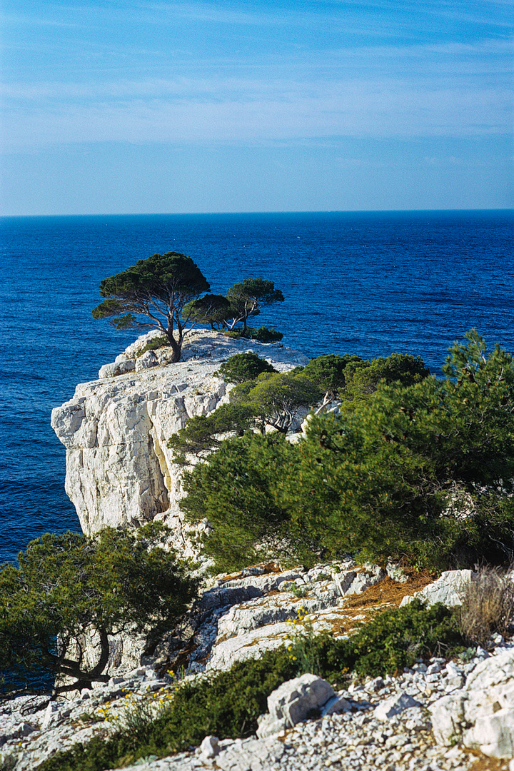 Die Calanques (Dia von 1973 gescannt)