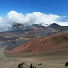 Die Caldera des Haleakalá, geformt aus Regen und Wind,Maui.