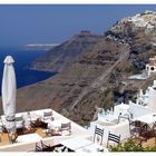 Die Caldera von Santorini