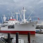 Die "Cap San Diego" im Hamburger Hafen