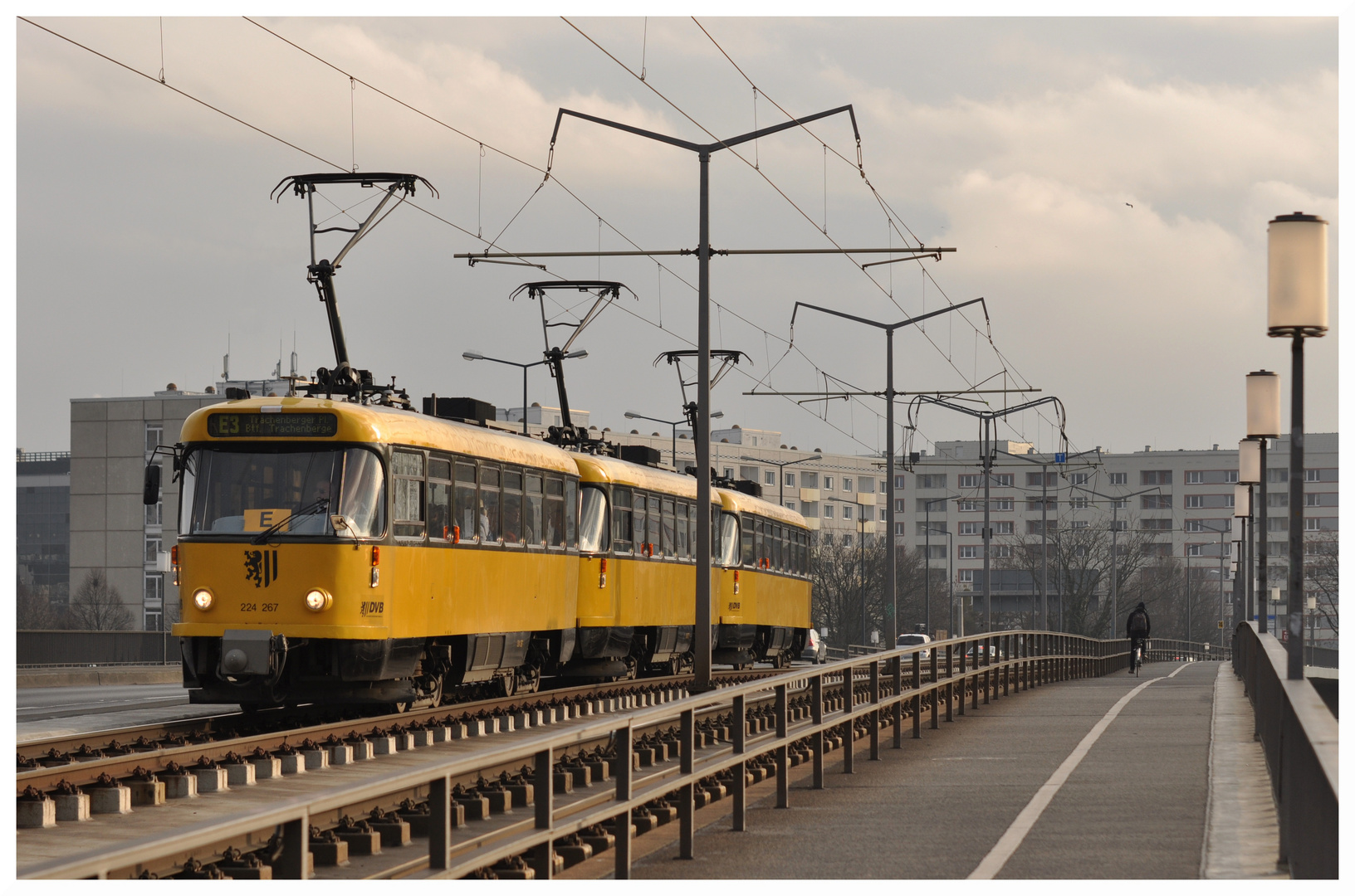 Die Carolabrücke mit T4D