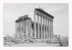 die Cella des Baaltempels in Palmyra