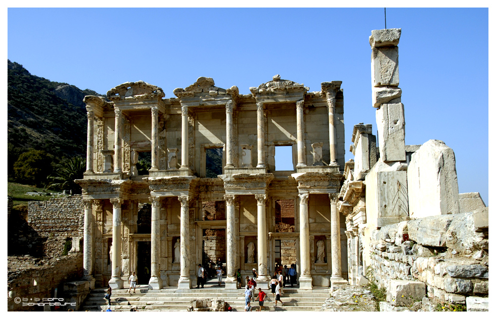 Die Celsus Bibliothek von Ephesos