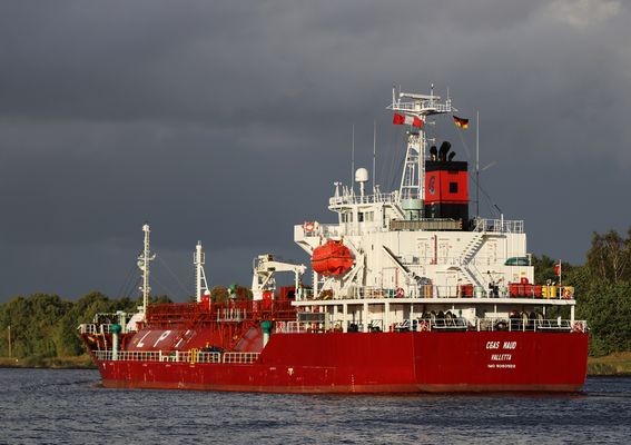 die CGAS MAUG van achtern 