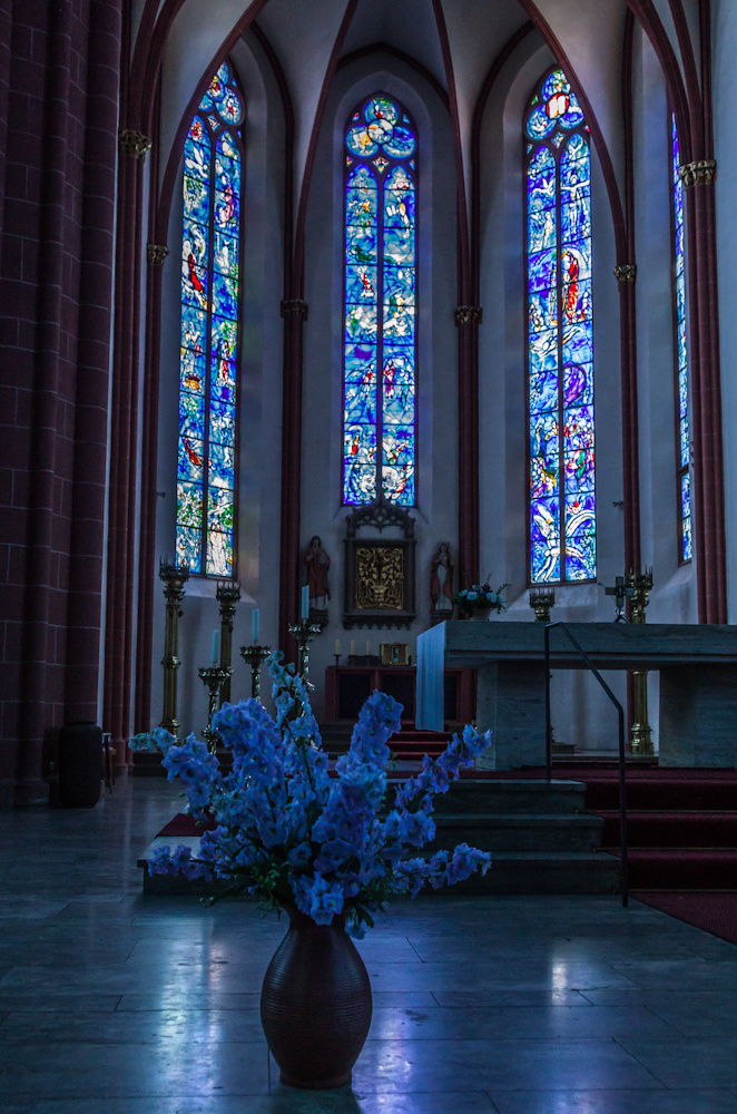 Die Chagallfenster in St. Stephan (Mainz)