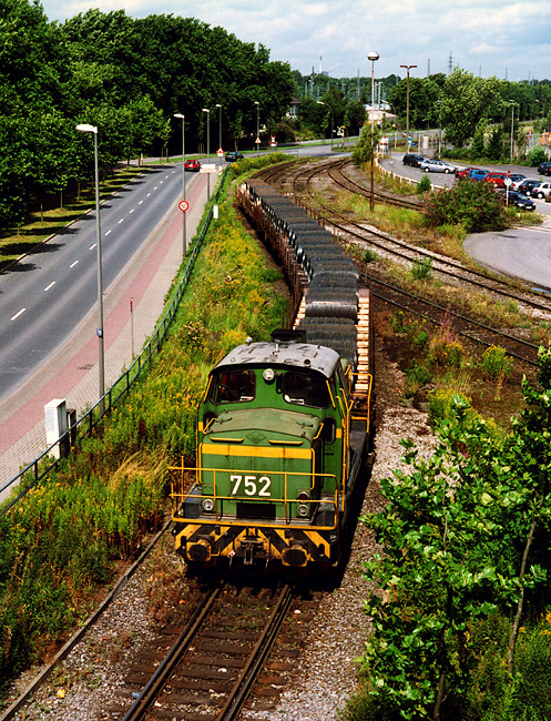 ... die Chamäleon-Lok in Dortmund