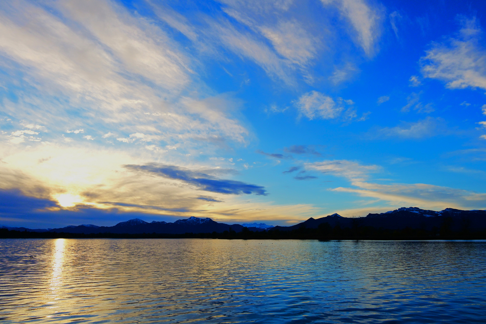 Die Chiemgauer Berge Foto & Bild wasser, himmel, natur Bilder auf