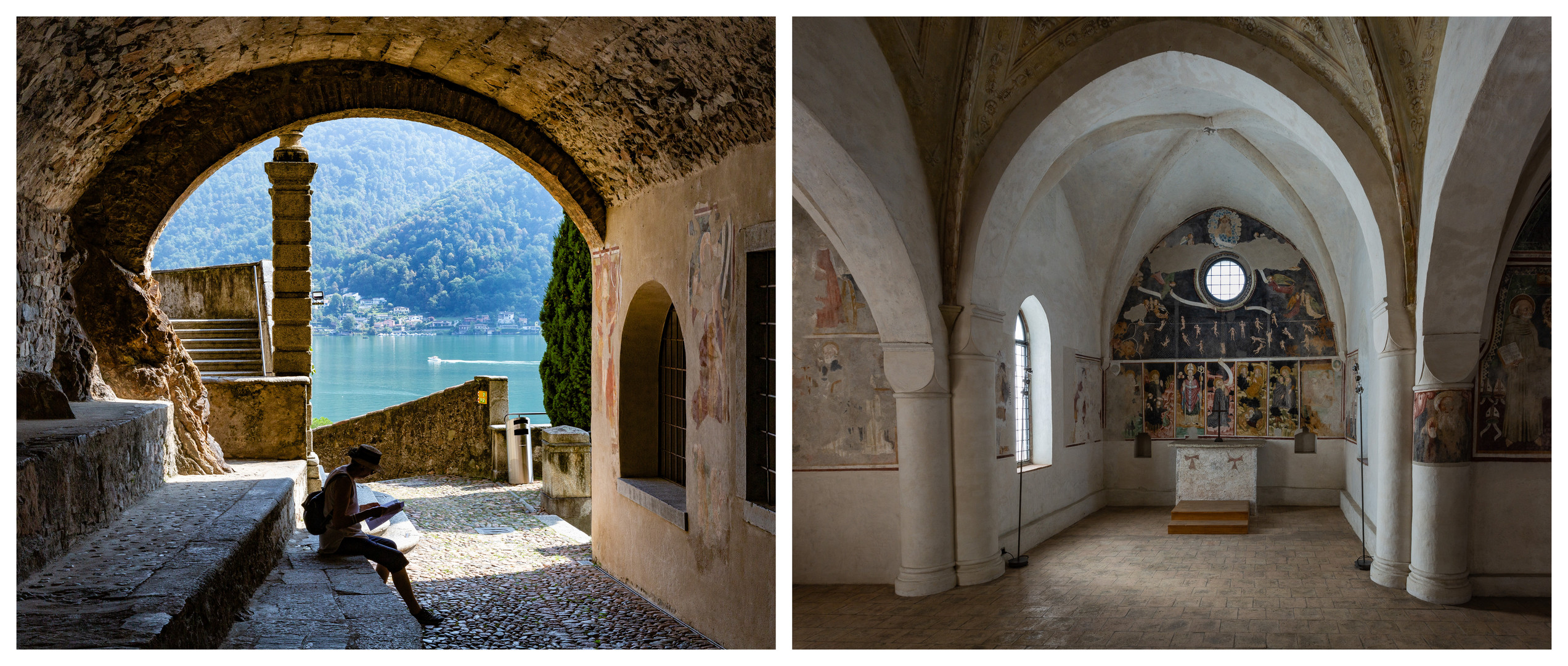 Die Chiesa Sant'Antonio Abate in Morcote...