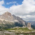 Die Cinque Torri vom Monte Averau (2649 m) aus