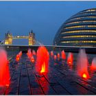 Die City Hall and Tower Bridge....