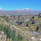 Die Colca-Region mit den Vulkanen Sabancaya und Hualca Hualca