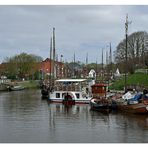 Die Concordia II im Museumshafen Carolinensiel...