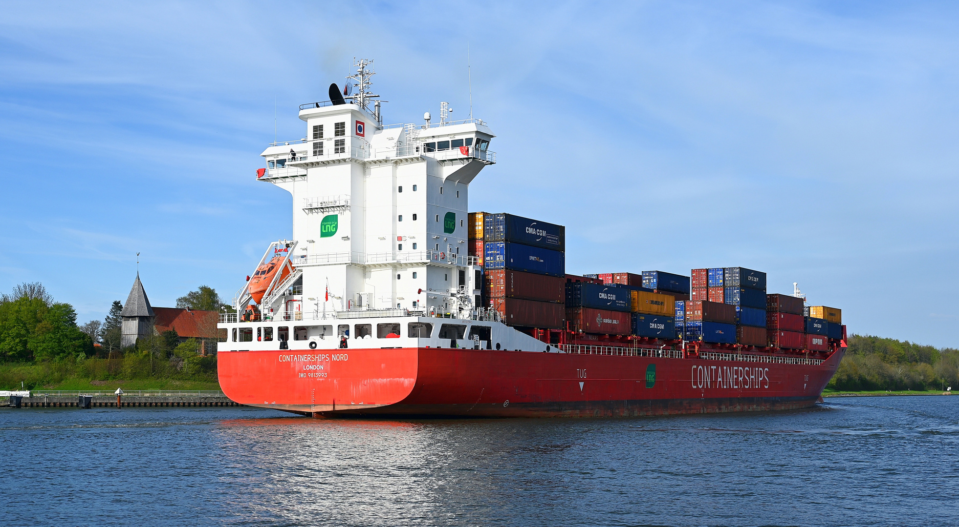 Die CONTAINERSHIPS NORD am 01.05.23
