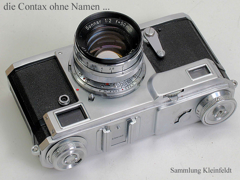 die Contax ohne Namen ...