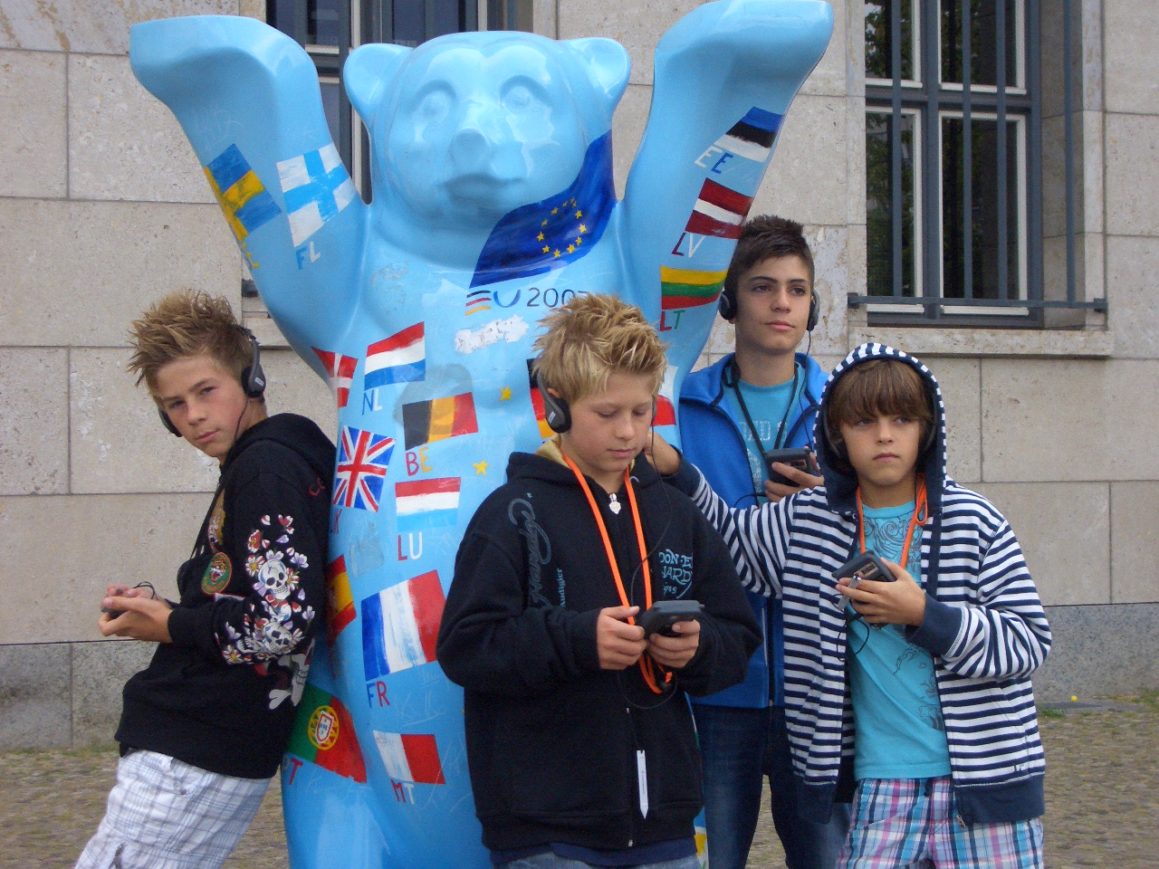 die coolen Jungs in Berlin 2009