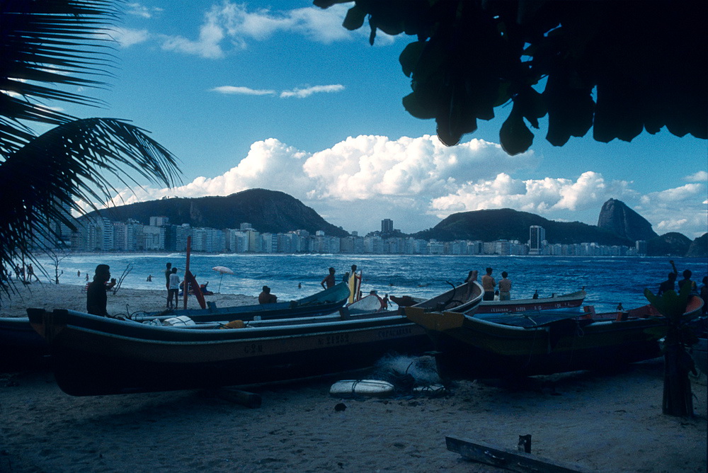 Die Copacabana ist ein Wahrzeichen von Rio de Janeiro