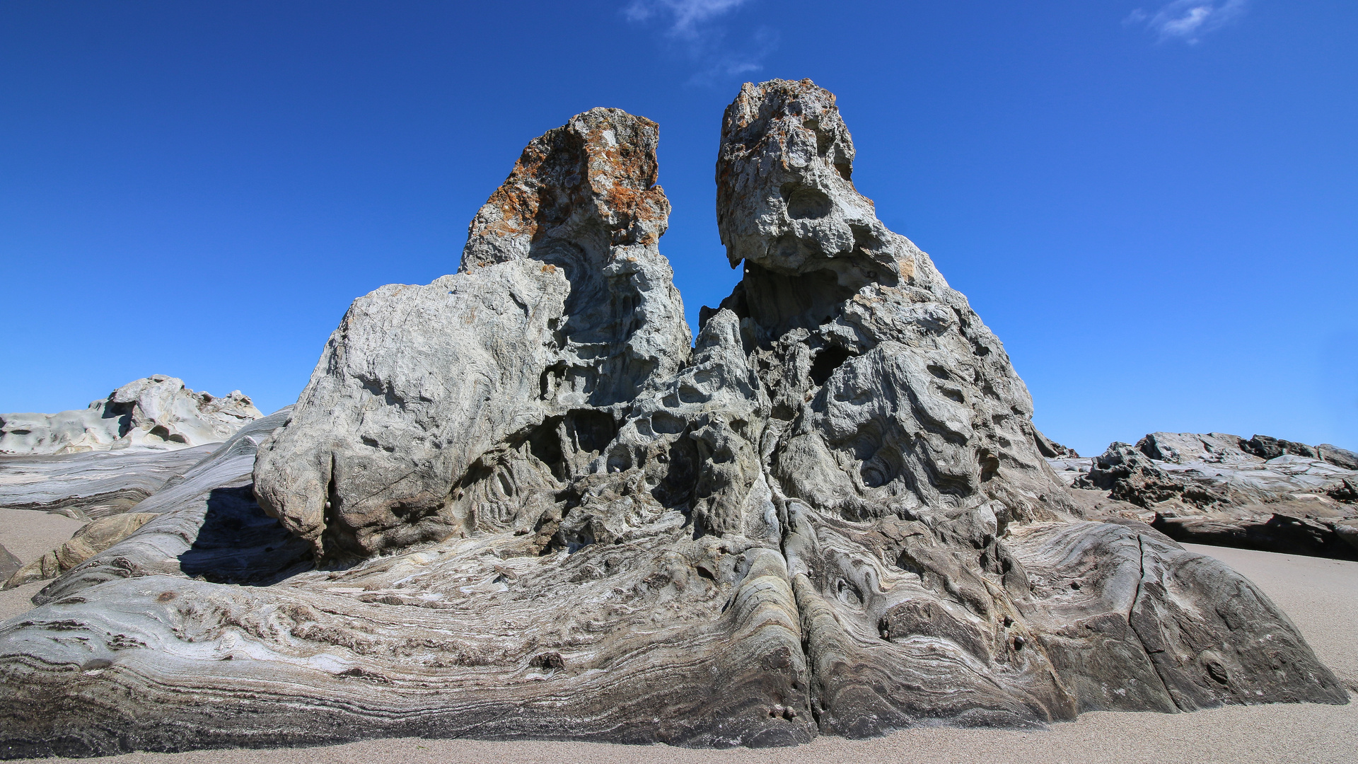 die Couta Rocks an der tasmanischen Westküste