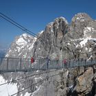 Die Dachstein-Hängebrücke...