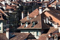 Die Dächer der Altstadt von Bern