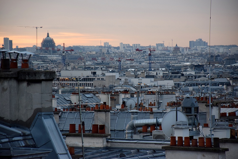 Die Dächer über Paris