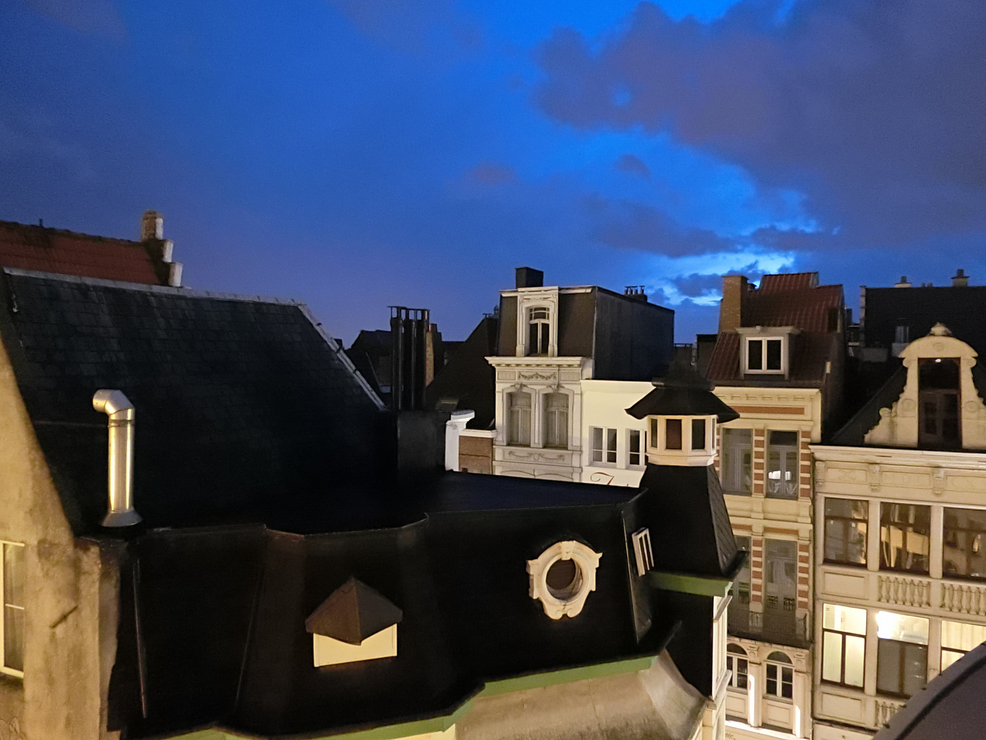 Die Dächer von Antwerpen