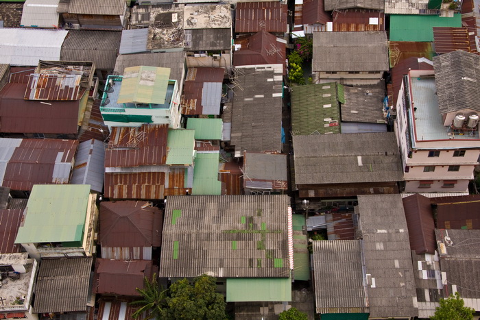 Die Dächer von Bangkok