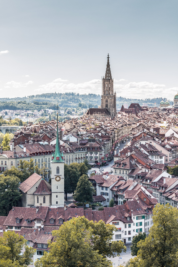 Die Dächer von Bern