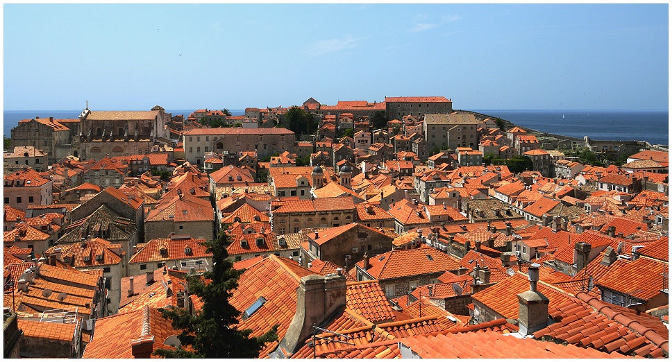 Die Dächer von Dubrovnik